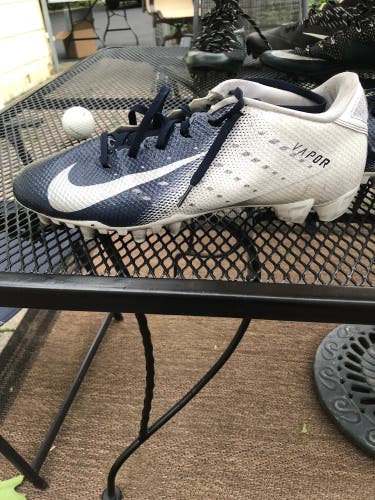 Blue Men's Molded Cleats Low Cut Vapor Speed
