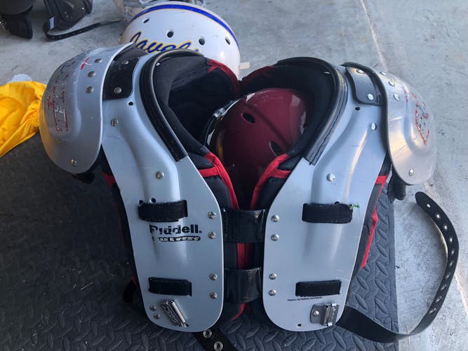 Adult Extra Large Riddell Power SPX Shoulder Pads