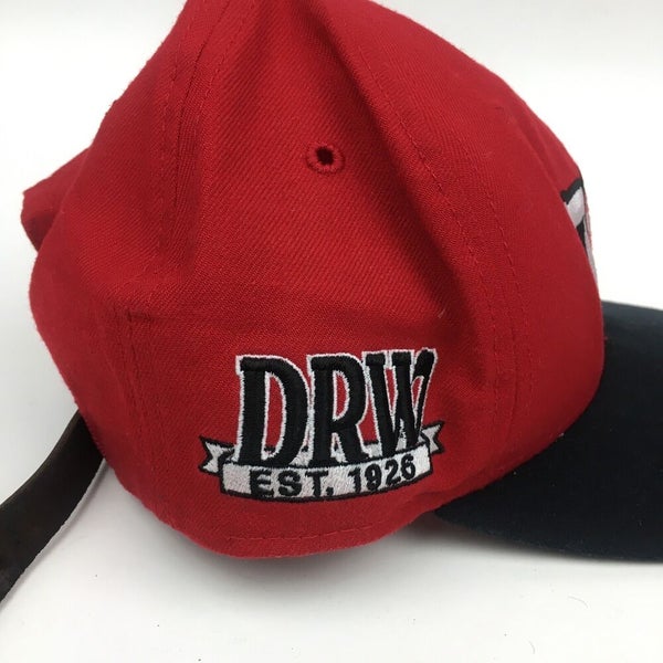 Detroit Red Wings New Era 5950 Fitted Hat - Black/