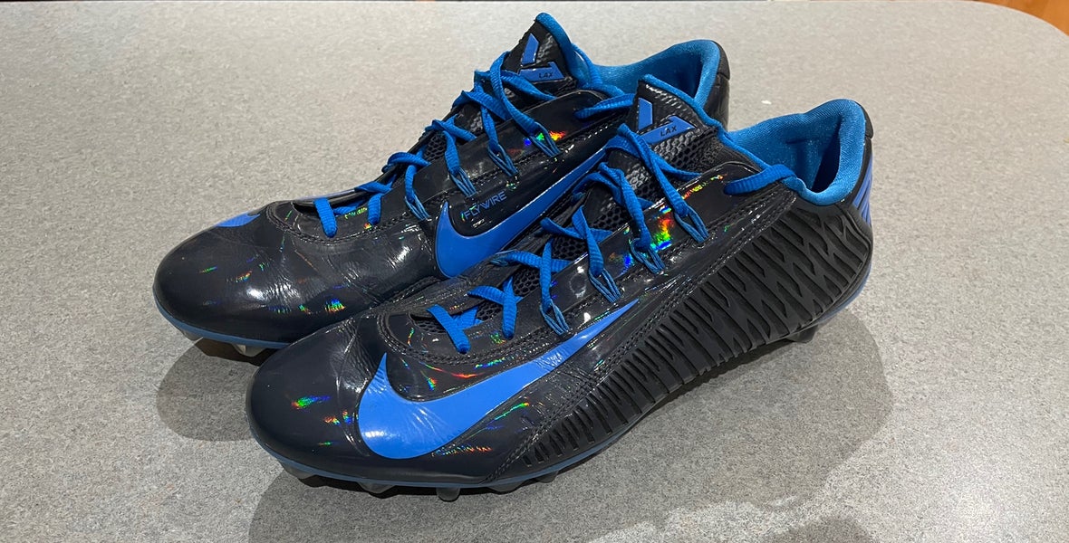 Blue Unisex Turf Cleats Low Cut Vapor Carbon