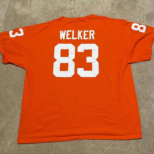 Wes Welker #83 Denver Broncos NFL Men's Blue T-Shirt