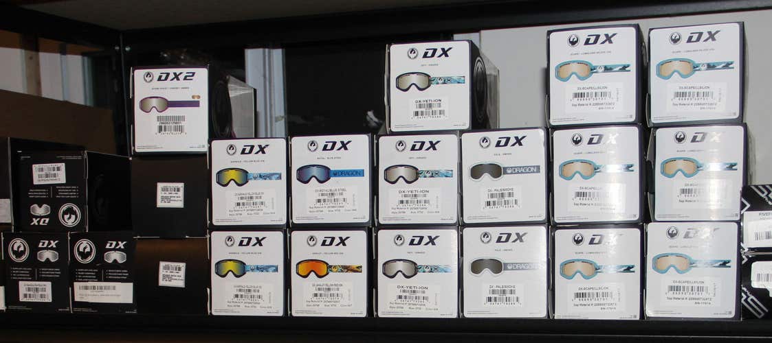 NEW Dragon Alliance DX Ski Goggles  wholesale lot 20 few colors/assorted deal