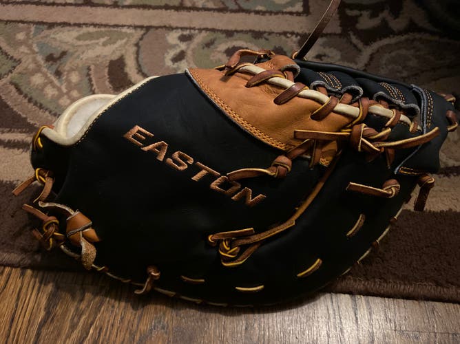 Slightly Used Easton Professional Collection First Base Baseball Glove LHT 12.75" PCHK70