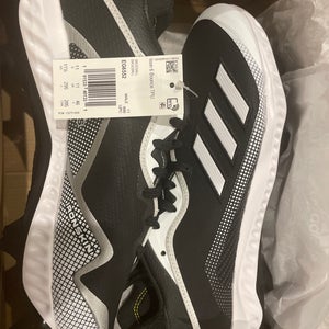 Black Men's Molded Cleats Low Cut Icon 6 bounce