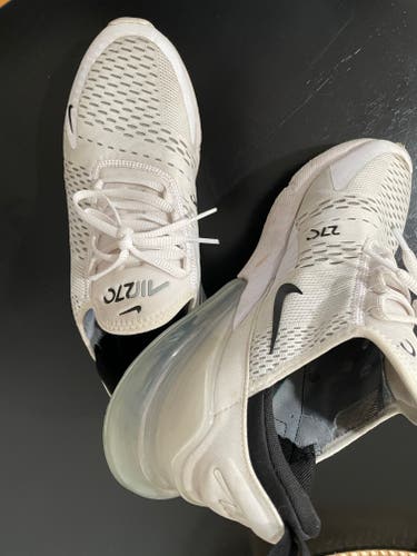 White Adult Men's Used Size 11.5 (Women's 12.5) Nike Shoes