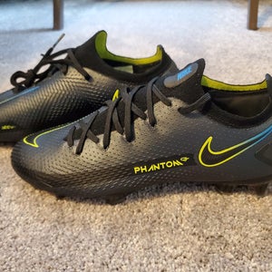 Black New Mens Size 7.0 (Women's 8.0) Nike Phantom GT Elite FG Cleats