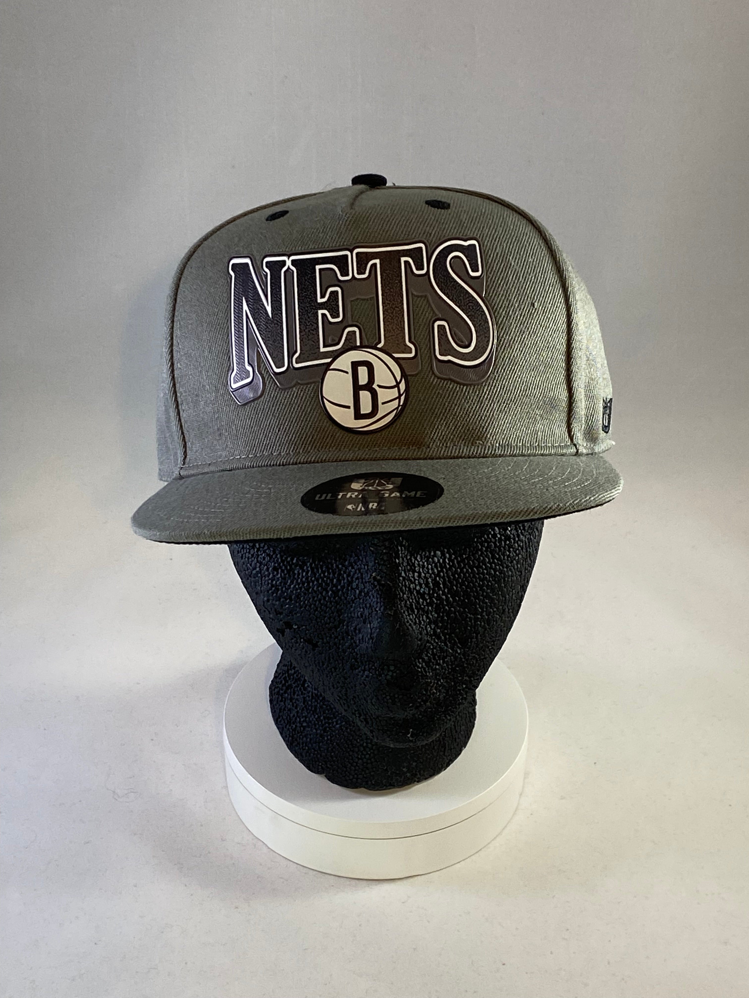 New Jersey Nets Logo Athletic NBA Vintage Wool Snapback Cap Hat
