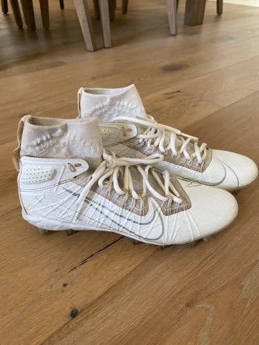 White Used Size 9.0 (Women's 10) Nike Alpha Huarache 7 Elite