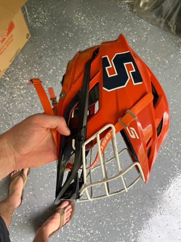 Syracuse lacrosse helmet