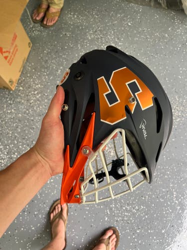 Syracuse lacrosse helmet