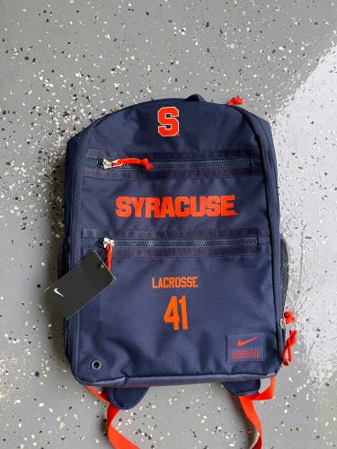 Syracuse lacrosse backpack