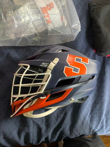 Syracuse Lacrosse - #11 Brett Kennedy Player's Cascade S Helmet