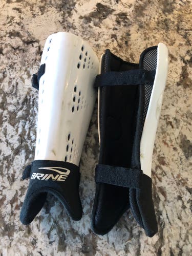 Brine lacrosse goalie shin guards