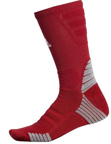 Red Unisex New Large Adidas Socks