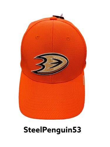 NHL Anaheim Ducks Orange Adidas Hat
