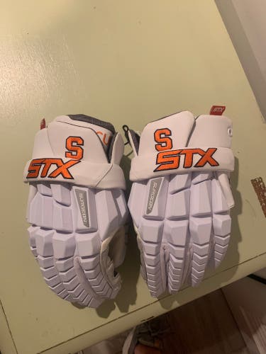 Syracuse Lacrosse STX Rzr Lacrosse Gloves