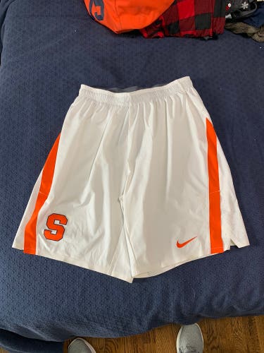 Syracuse Lacrosse - Home White Game Shorts