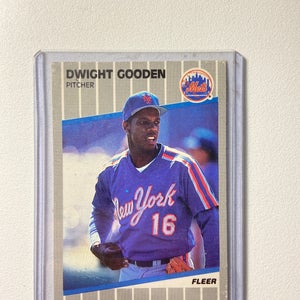 Fleer 1989 Dwight Gooden #36 Baseball Card