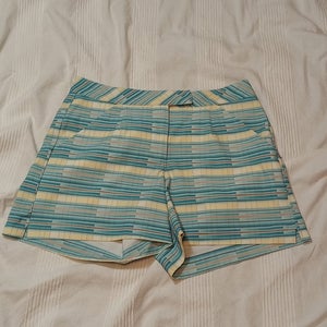 NIKE GOLF DRI-FIT SHORTS WOMENS XS HIGH RISE 2 QUICK DRY 4 1/2" LIKE NEW!