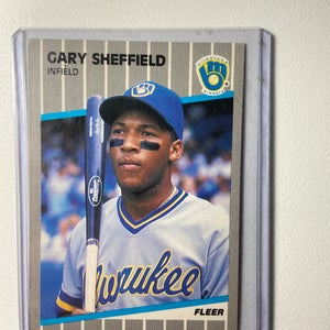 Fleer 1989 Gary Sheffield #196 Baseball Card