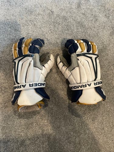ND Under Armour Biofit Lacrosse Gloves