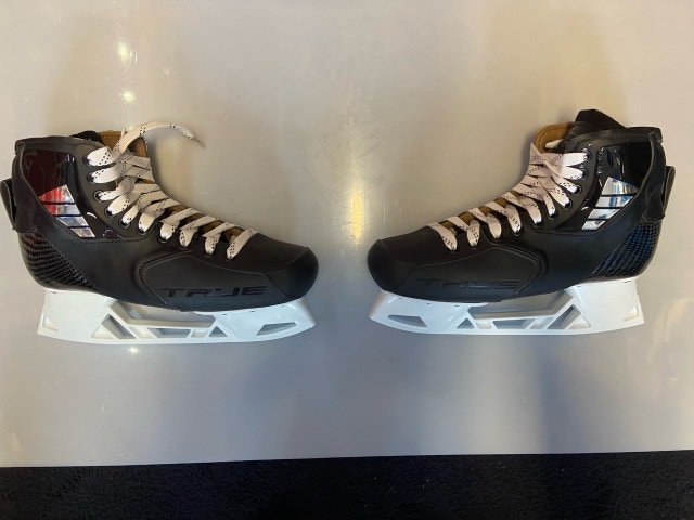Senior New True Pro Custom Goalie Hockey Skates Pro Stock Size 10