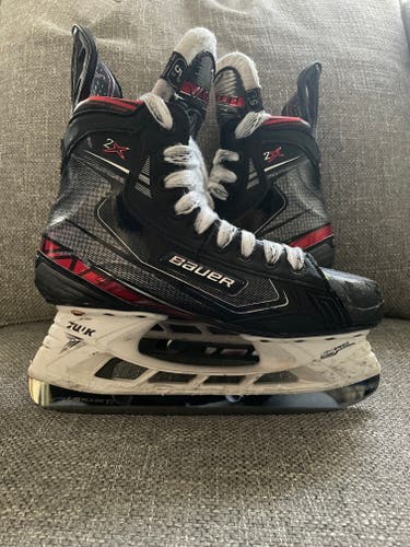 Used Bauer Sized 5.5 2X Hockey Skates With Lightly Used LS PULSE Ti Blades