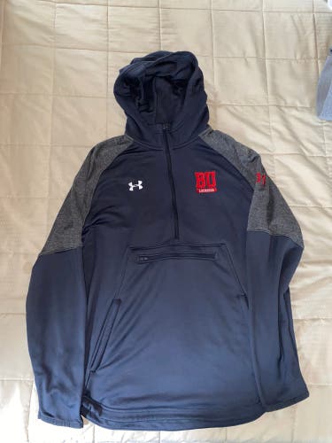 Boston University Lacrosse Half Zip Sweatshirt #31