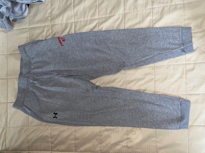 Boston University Lacrosse Under Armour Joggers #87