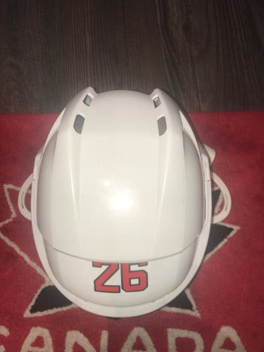 Used Large CCM Pro Stock Vector V08 Helmet