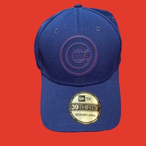 MLB Chicago Cubs 39Thirty New Era Blue Hat Size Medium-Large