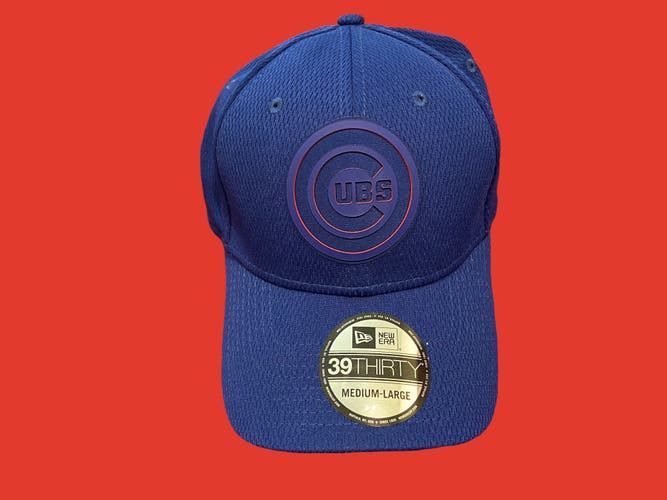 MLB Chicago Cubs 39Thirty New Era Blue Hat Size Medium-Large