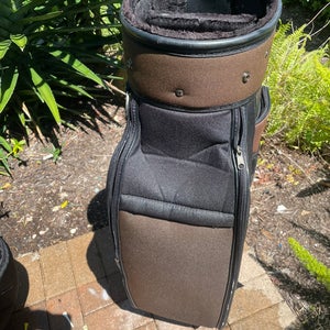 Golf cart bag with shoulder strap by N golf