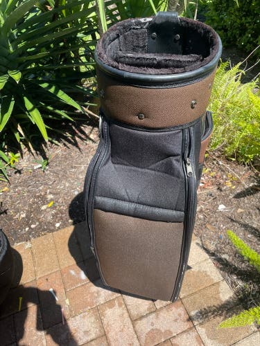 Golf cart bag with shoulder strap by N golf