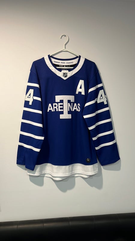 Adidas NHL Authentic Toronto Maple Leafs Arenas Hockey Jersey Size 46