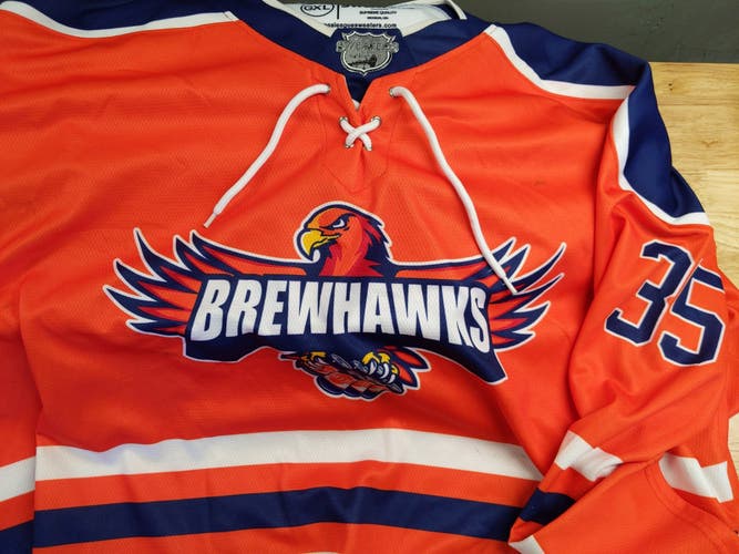 Orange Adult Unisex Used Goalie Cut Jersey