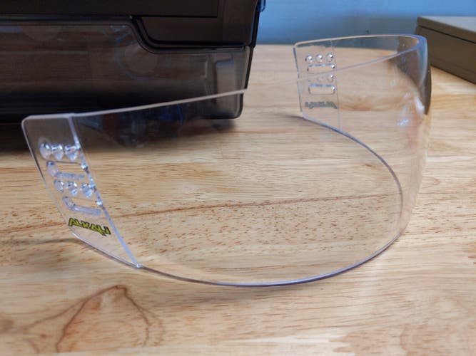 Alkali half-shield Visor