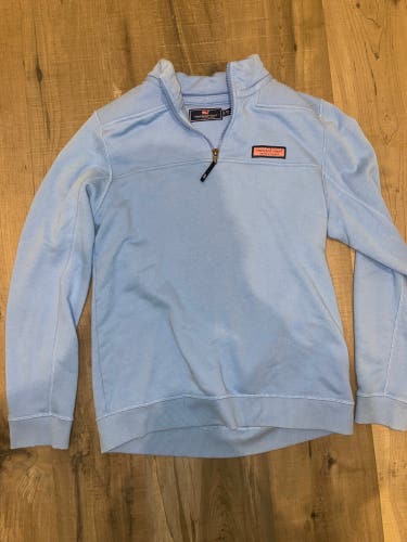 Vineyard Vines Light Blue Quarter Zip