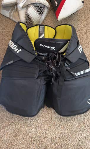 Senior Used Large Warrior Ritual X Hockey Goalie Pants