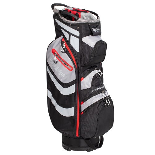 Tour Edge Exotics Xtreme 5.0 Cart Bag 2022 14 Way Colors Golf Bag Cart Strap Dry