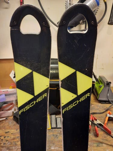 Used Fischer Racing RC4 World Cup SL Skis With Bindings Max Din 14 158cm
