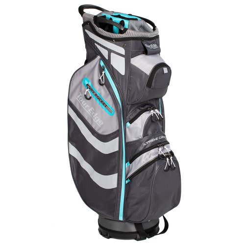 Tour Edge Exotics Ladies Xtreme 5.0 Cart Bag 14 Way Colors 2022 Golf Bag Strap