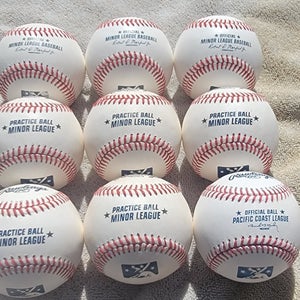 New Rawlings Baseballs 9 Pack