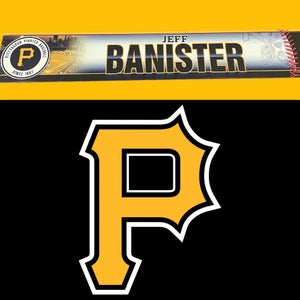 MLB Pittsburgh Pirates Jeff Banister MLB Authenticated Locker Room Nameplate Tag