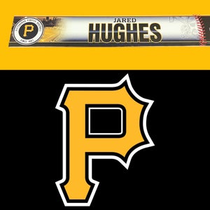 MLB Pittsburgh Pirates Jared Hughes MLB Authenticated Locker Room Nameplate Tag