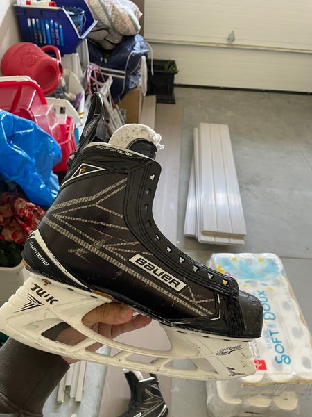 Used Bauer Regular Width Pro Stock Size 9 Supreme 1S Hockey Skates