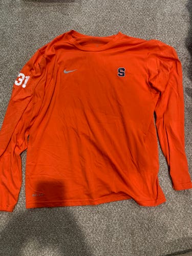 Syracuse long sleeve shooter number 31 And Sweatpants Bundle