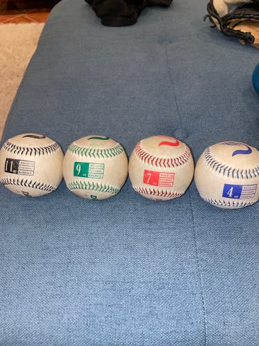 Driveline weighted baseball