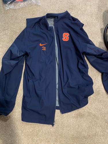 Syracuse windbreaker number 31