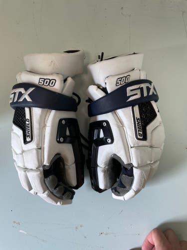 Used Greyhound STX 13" Shield 500 Goalie Gloves